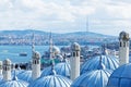 Beautiful view on the old city Istanbul. Royalty Free Stock Photo