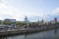 Beautiful view of Old Port of Montreal in Montreal