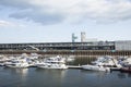 Beautiful view of Old Port of Montreal in Montreal