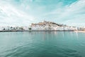 Beautiful View Of An Old Town Of Ibiza