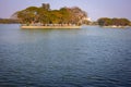 Beautiful view of one of the biggest lake in Bangalore  Karnataka  India Royalty Free Stock Photo