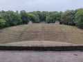 Beautiful view of an open-air theatre of Thingstatte Heidelberg