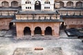 Beautiful view of Orchha Palace Fort, Raja Mahal and chaturbhuj temple from jahangir mahal, Orchha, Madhya Pradesh, Jahangir Mahal