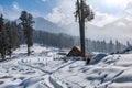 Beautiful view of pahalgam valley, Pahalgam, Kashmir, India