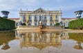 Beautiful view of the Palace of Queluz in Lisbon, Portugal