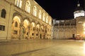 Beautiful view of the Palace of the Rector KneÃÂ¾ev dvor in Dubrovnik, Croatia