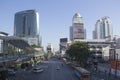 Beautiful view of the panorama of Bangkok