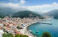 Beautiful view of Parga town