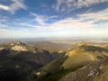 Beautiful view from the peak of Wendelstein