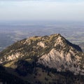 Beautiful view from the peak of Wendelstein