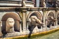 Beautiful view of Piazza Pretoria, or Piazza della Vergogna, in Palermo Royalty Free Stock Photo