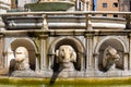 Beautiful view of Piazza Pretoria, or Piazza della Vergogna, in Palermo Royalty Free Stock Photo