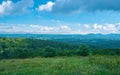 Beautiful View of the Piedmont Valley Royalty Free Stock Photo