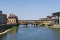 Beautiful view on the Ponte Veccio in Florence, Italy