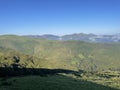 Panoramic View in the Pyrenees Basque Country