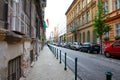 Old city street of Europe. Budapest