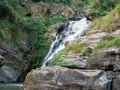 Beautiful view of the Ravana Ella waterfall, 25 meters high. Ella, Sri Lanka