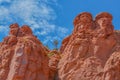 Beautiful view of Red rock formations in Northern Arizona, Yavapai County, Coconino National Forest, Arizona Royalty Free Stock Photo