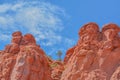 Beautiful view of Red rock formations in Northern Arizona, Yavapai County, Coconino National Forest, Arizona Royalty Free Stock Photo