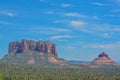 Beautiful view of Red rock formations in Northern Arizona, Yavapai County, Coconino National Forest, Arizona Royalty Free Stock Photo