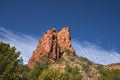 Beautiful view of the red rocks in Sedona, Arizona Royalty Free Stock Photo