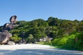 Beautiful view of the rock Sail on Similan Royalty Free Stock Photo