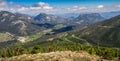 Beautiful View of Rocky Mountain National Park Royalty Free Stock Photo