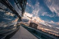 View from the top of the German Reichstag, parliament