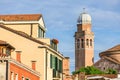 Beautiful view of roofs in Venice Royalty Free Stock Photo