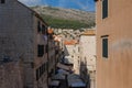 Beautiful view of the rooftops of the Old Town of Dubrovnik. Croatia Royalty Free Stock Photo