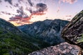 The beautiful Bitterroot Mountains of Montana.