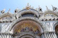Beautiful view Saint Mark church Venice Italy Europe