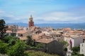 Beautiful view of Saint-Tropez Royalty Free Stock Photo