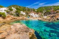 Seaside landscape in Sant Elm, Spain Mediterranean Sea Majorca Royalty Free Stock Photo