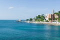 Beautiful view of the Santa Maria Fort of Salvador Bahia