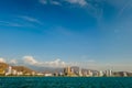 Beautiful view of Santa Marta, Colombia Royalty Free Stock Photo