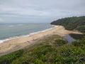 Beautiful view of Satu Beach in Porto Seguro-Bahia, Brasil Royalty Free Stock Photo