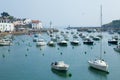 Beautiful view of Sauzon, Belle-Ile-en-Mer Royalty Free Stock Photo