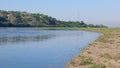 beautiful view of sawan river jabbi shah dilawar pakistan