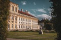 Beautiful view of Schleissheim Palace in Bavaria