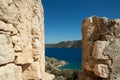 Old Genoese fortress in Turkey Royalty Free Stock Photo