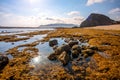 Beautiful view in Seger Beach located in Kuta, Lombok. Royalty Free Stock Photo