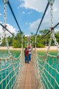 A view of Sentosa Island in Singapore. Royalty Free Stock Photo