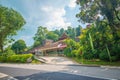 A view of Sentosa Island in Singapore. Royalty Free Stock Photo