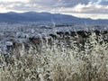 Beautiful view, sky , Athens, mountain , evening , like it , city ,