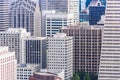 Beautiful view and Skyline of business center in downtown San Francisco, California in USA Royalty Free Stock Photo