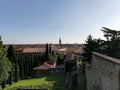 Giusti garden, Verona, Italy Royalty Free Stock Photo