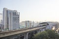 Beautiful view of the skyscrapers of Bangkok