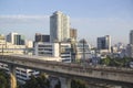 Beautiful view of the skyscrapers of Bangkok