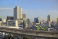 Beautiful view of the skyscrapers of Bangkok, Thailand